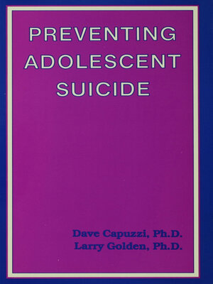 cover image of Preventing Adolescent Suicide